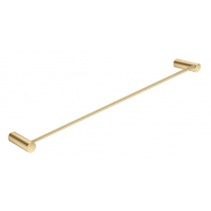 Lucid Pin Brushed Gold 600mm Single Towel Rail